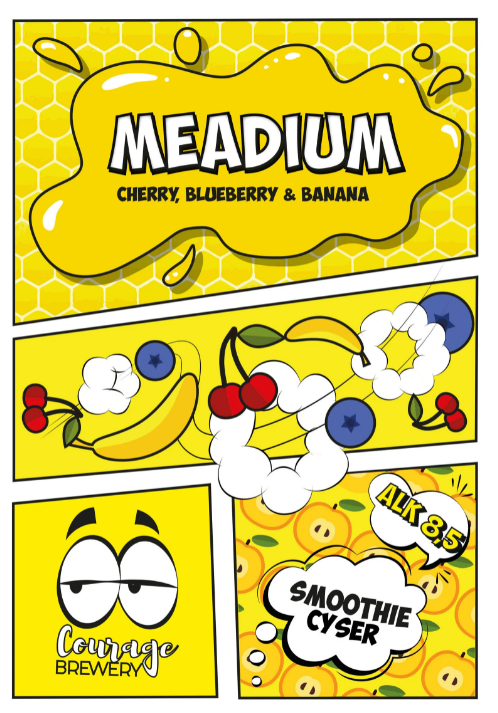 Meadium: Cherry, Blueberry, Banana