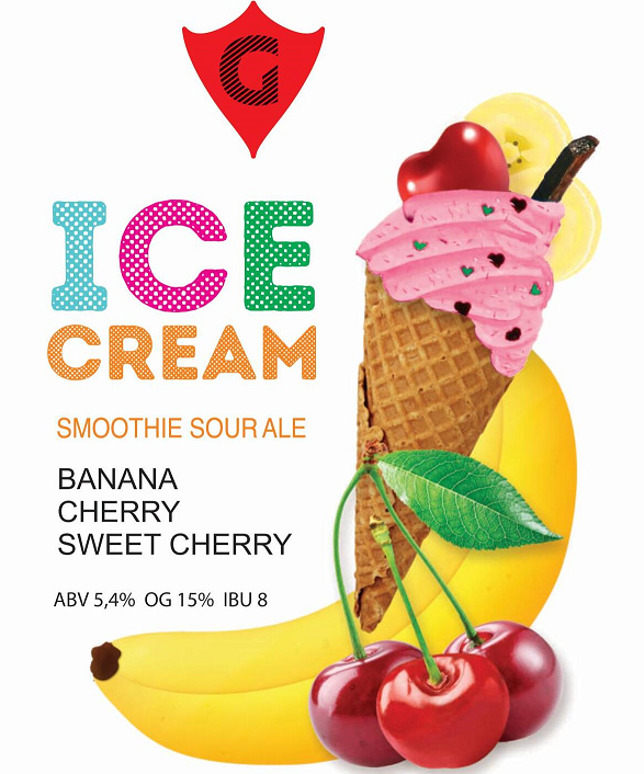 ICE CREAM 4 banana • cherry • sweet cherry интернет-магазин Beeribo