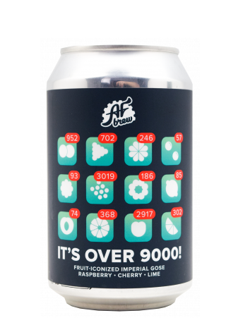 It’s Over 9000! Raspberry • Cherry • Lime интернет-магазин Beeribo