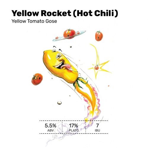 Yellow Rocket Hot Chili интернет-магазин Beeribo