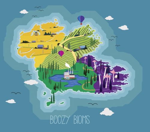 Boozy Bioms интернет-магазин Beeribo