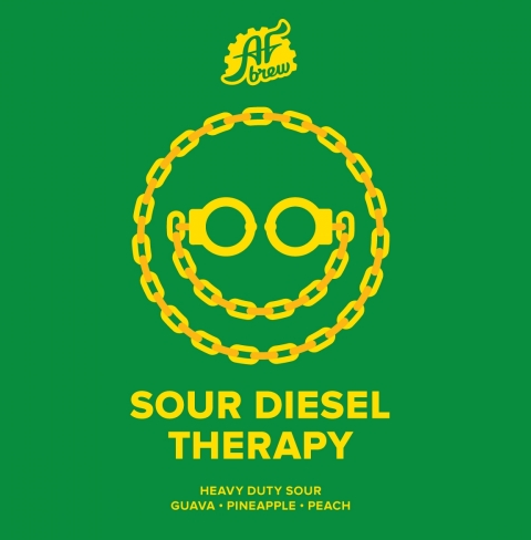 Sour Diesel Therapy: Guava ∙ Pineapple ∙ Peach интернет-магазин Beeribo