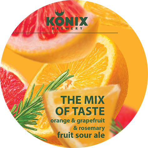 The Mix of Taste Orange & Grapefruit & Rosemary интернет-магазин Beeribo
