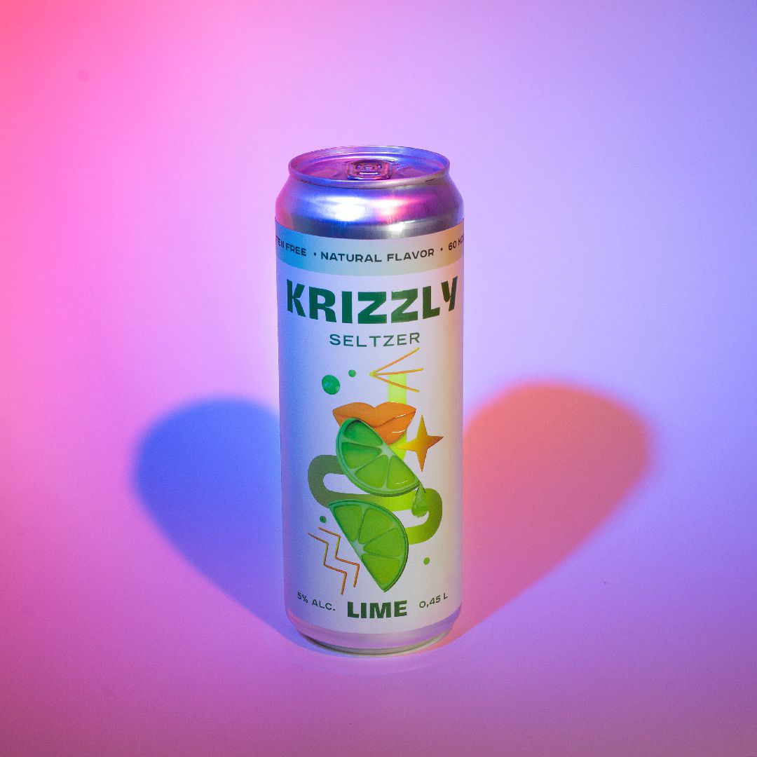 Krizzly Seltzer Lime интернет-магазин Beeribo