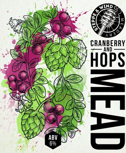 Cranberry And Hops Mead