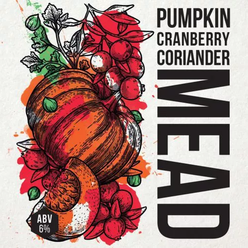 Pumpkin, Cranberry And Coriander Mead
