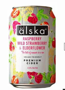 Älska Raspberry Wild Strawberry & Elderflower
