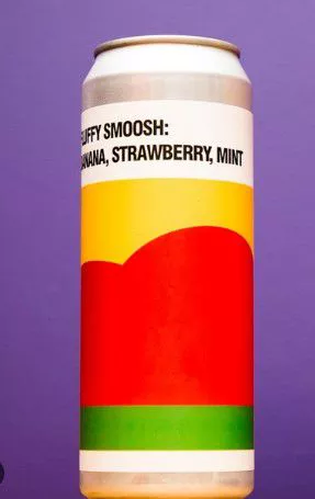 Fluffy Smoosh: Banana, Strawberry & Mint интернет-магазин Beeribo